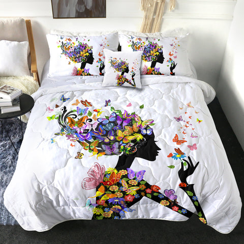 Image of 4 Pieces Gaia SWBD2337 Comforter Set