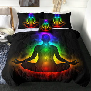 4 Pieces Body Chakras SWBD2470 Comforter Set