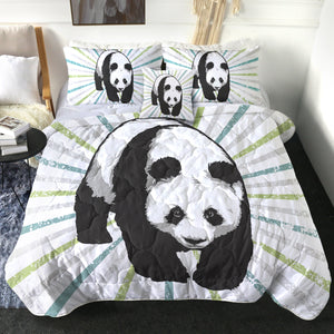 4 Pieces Panda SWBD2478 Comforter Set