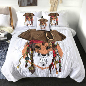 4 Pieces Real Pirate Fox SWBD2702 Comforter Set