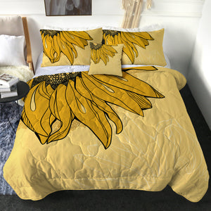 4 Pieces Sunflower SWBD2775 Comforter Set