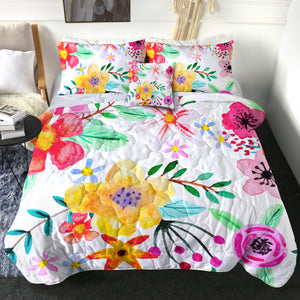 4 Pieces Orchid SWBD2786 Comforter Set