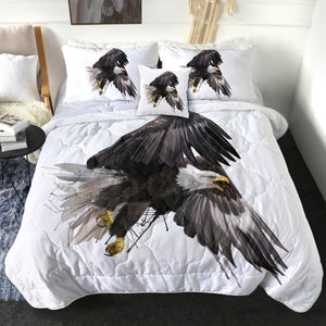 4 Pieces Eagle SWBD2798 Comforter Set