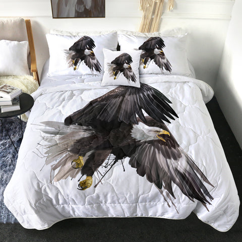 Image of 4 Pieces Eagle SWBD2798 Comforter Set