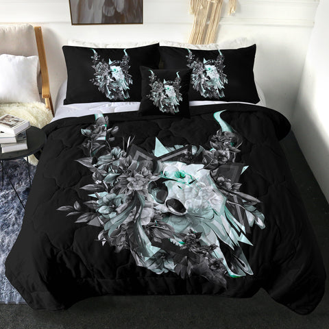 Image of 4 Pieces Crystallized Trophyhead SWBD2805 Comforter Set