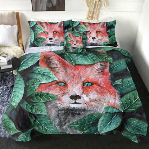 Image of 4 Pieces Shy Fox SWBD2808 Comforter Set