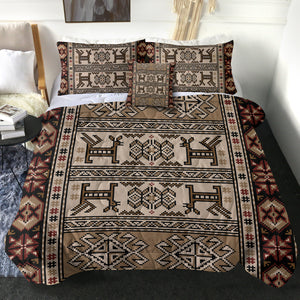 4 Pieces Rug Patterns SWBD2855 Comforter Set