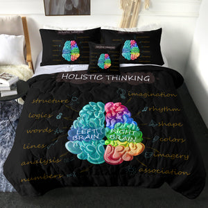 4 Pieces Holistic Thinking SWBD2856 Comforter Set