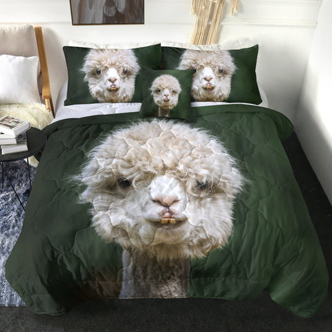 Image of 4 Pieces Baby Alpaca SWBD2987 Comforter Set