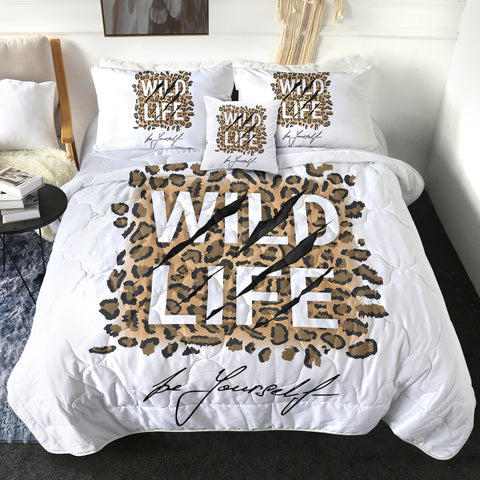 Image of 4 Pieces Wild Life SWBD2991 Comforter Set