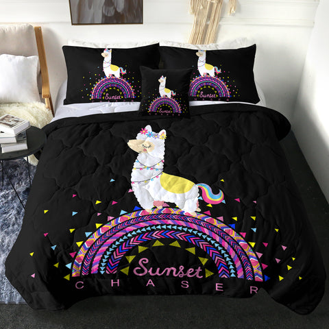 Image of 4 Pieces Sunset Chaser SWBD2998 Comforter Set