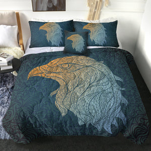 4 Pieces Hawk SWBD3003 Comforter Set