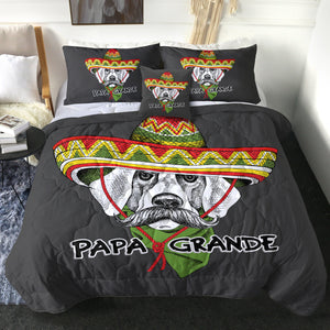 4 Pieces Papa Grande SWBD3009 Comforter Set