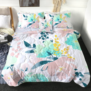 4 Pieces Pastel Themed SWBD3016 Comforter Set