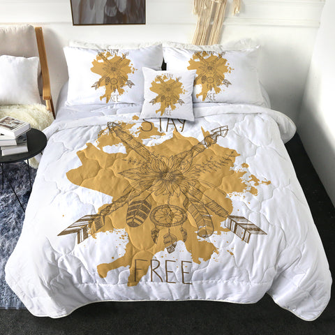 Image of Stay Free Bronze Arrow Dreamcatcher SWBD3302 Comforter Set