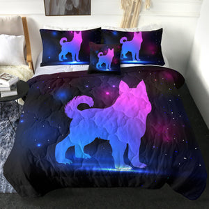 Galaxy Wolf SWBD3308 Comforter Set