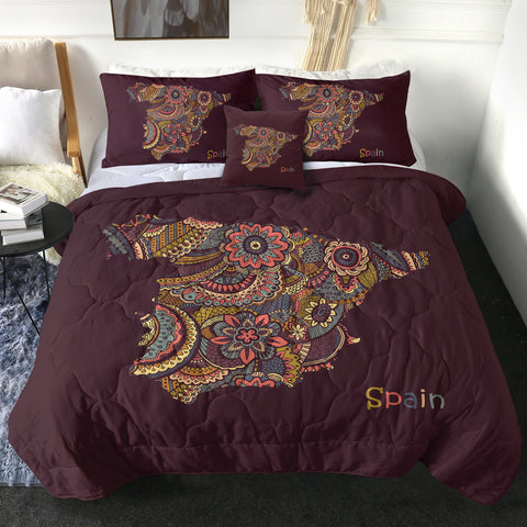 Image of Spain Territory SWBD3318 Comforter Set