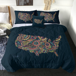 USA Territory SWBD3319 Comforter Set