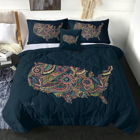 Image of USA Territory SWBD3319 Comforter Set