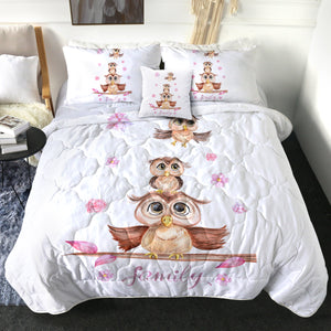 Owl Family SWBD3325 Comforter Set