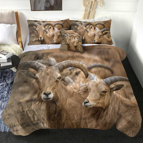 Image of Two Brown Deers SWBD3333 Comforter Set