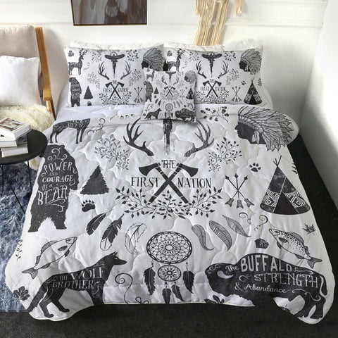 Image of The First Nation SWBD3334 Comforter Set