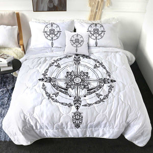 Cross Round Dreamcatcher SWBD3347 Comforter Set