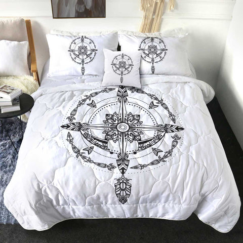 Image of Cross Round Dreamcatcher SWBD3347 Comforter Set