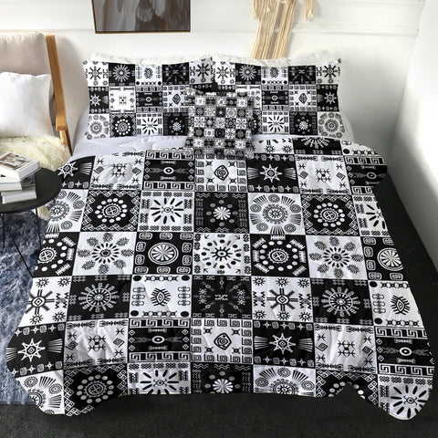Image of Aztec Checkerboard SWBD3361 Comforter Set