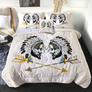 Facing Bohemian & Arrows SWBD3367 Comforter Set