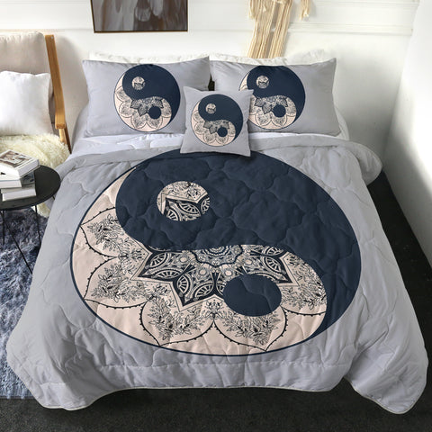 Image of Yinyang Flower Aztec SWBD3390 Comforter Set
