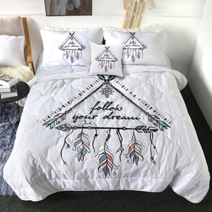 Follow Your Dream Triangle Dreamcatcher SWBD3462 Comforter Set