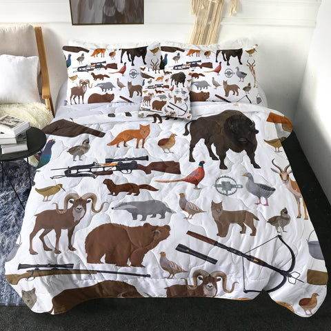 Image of Forest Animal Hunter SWBD3595 Comforter Set