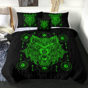 Neon Wolf Dreamcatcher SWBD3603 Comforter Set