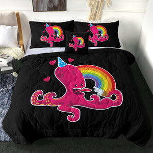 Rainbow In Love Octopus SWBD3604 Comforter Set