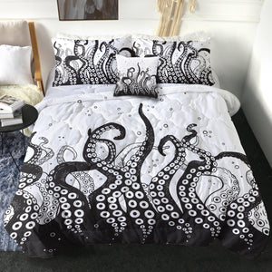 B&W Octopus's Tentacles SWBD3654 Comforter Set