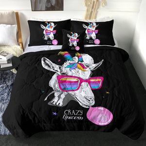 Crazy Colorful Alpaca SWBD3659 Comforter Set