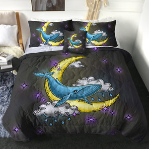 Night Cloud Whale SWBD3754 Comforter Set