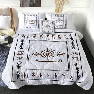 Ancient Greek Aztec Bandana SWBD3759 Comforter Set