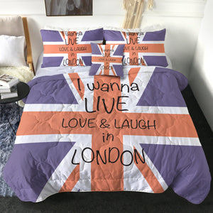 United Kingdom Flag SWBD3800 Comforter Set