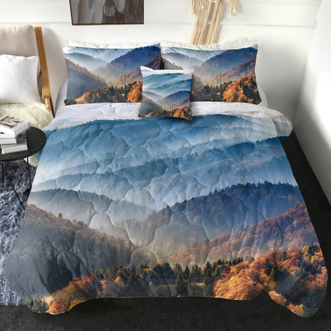 Image of Majestic Montain Landscape SWBD3813 Comforter Set