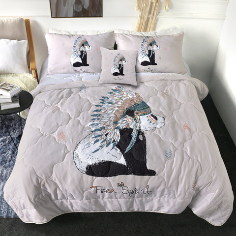 Image of Free Spirit - Bohemian Panda SWBD3816 Comforter Set