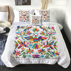 Colorful Bird Art SWBD3822 Comforter Set