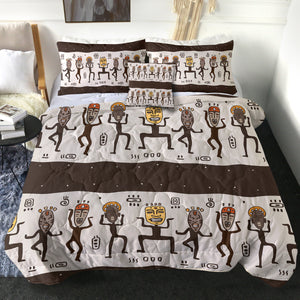 Acient Human Dance SWBD3857 Comforter Set