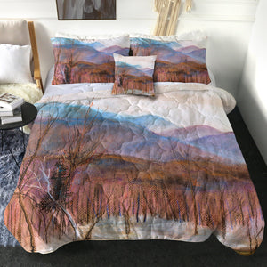 Cozy Landscape Watercolor SWBD3864 Comforter Set