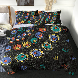 Colorful Cartoon Mandala SWBD3943 Comforter Set