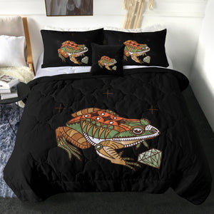 Vintage Color Frog & Diamond SWBD4106 Comforter Set