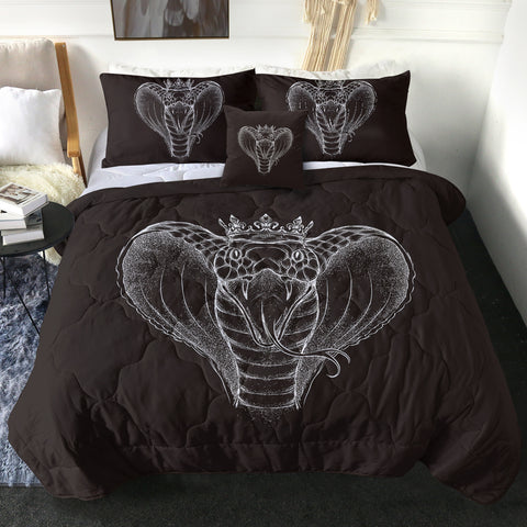 Image of Night Shift King Snake SWBD4115 Comforter Set