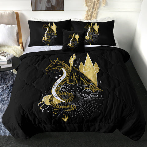 Image of Golden Dragon & Royal Tower SWBD4244 Comforter Set