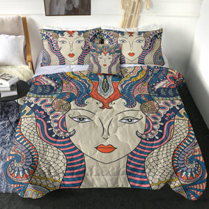 Aztec Snake Lady SWBD4284 Comforter Set